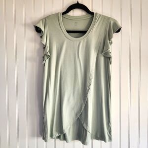 Kindred Bravely Light Green Short Sleeve Top